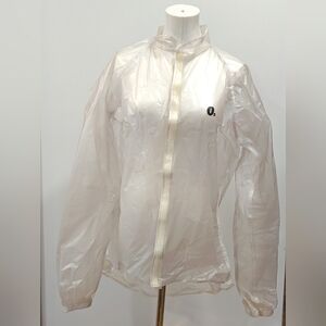 Clear Velcro Rain Jacket